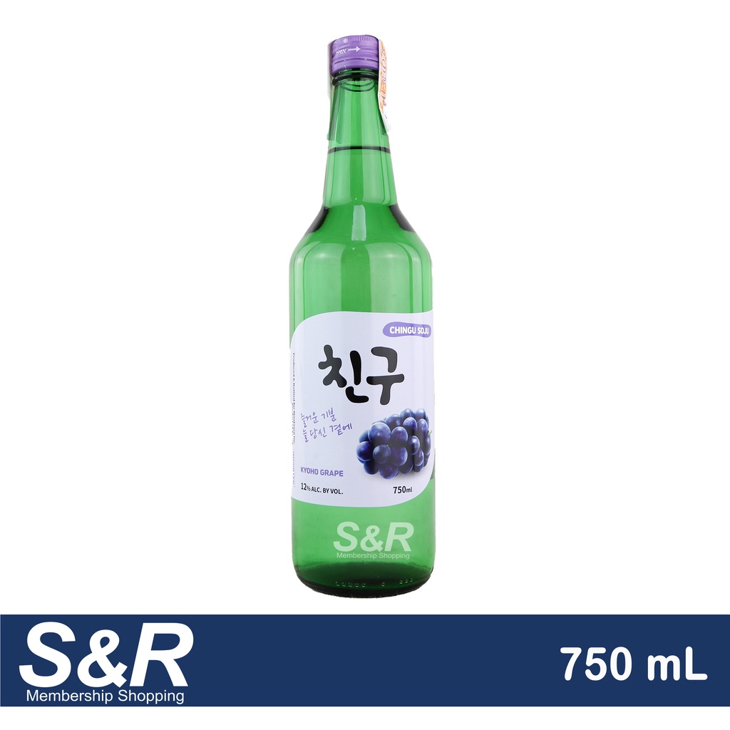 Chingu Kyoho Grape Soju 750mL Shopee Philippines