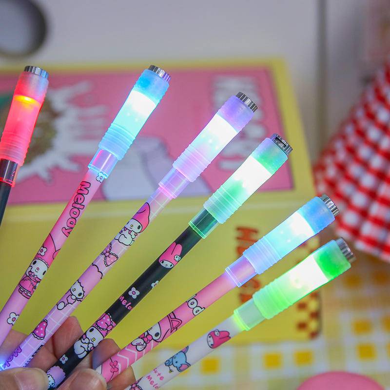 Sanrio Release Pressure Student Gift Acrylic Luminous Spinner LED Light