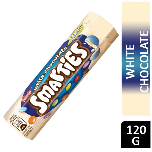 Nestle White Chocolate Smarties Giant Tube (120g) | Shopee Philippines