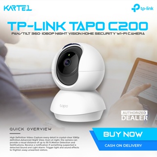 tapo cctv TP-Link Tapo C200 360° 1080P Pan/Tilt Home Security Wi-Fi Camera | WiFi Camera | TP LINK