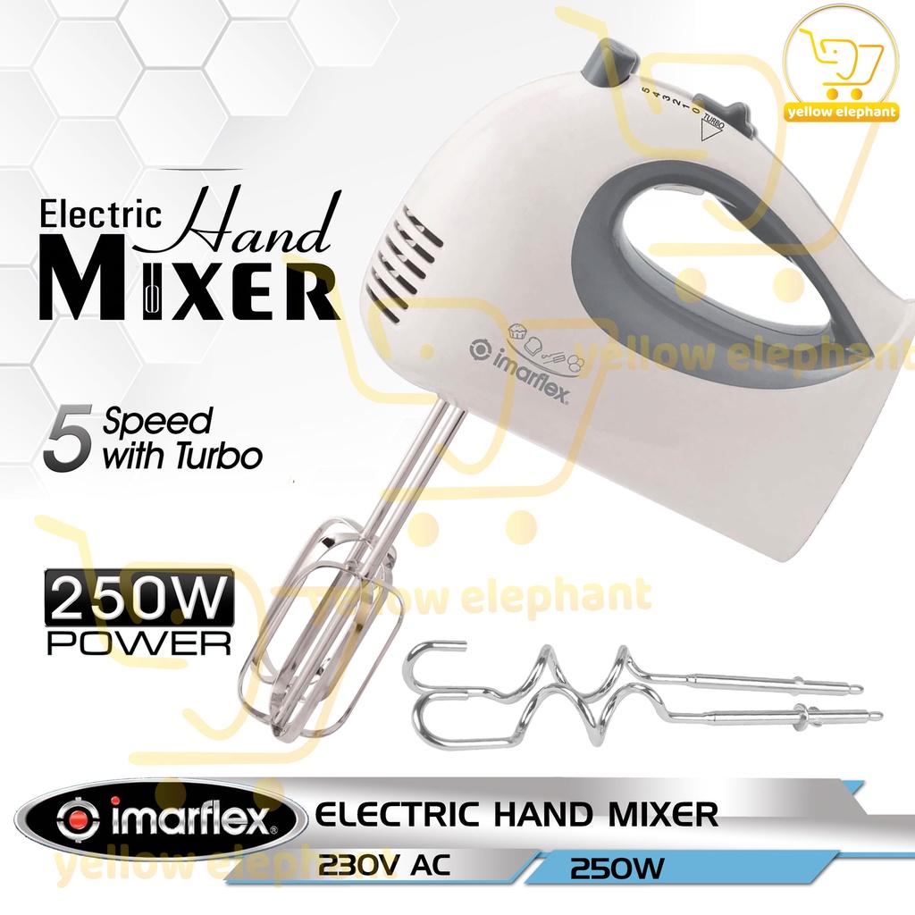 Imarflex Hand Mixer Portable IMX250 Shopee Philippines