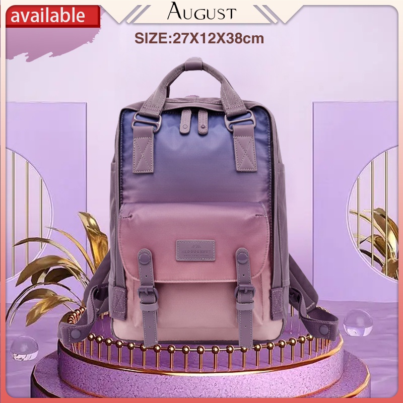 Doughnut original backpack student schoolbag large capacity travel bag