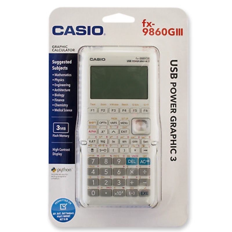 Casio Graphing Calculators fx9860GIII Shopee Philippines