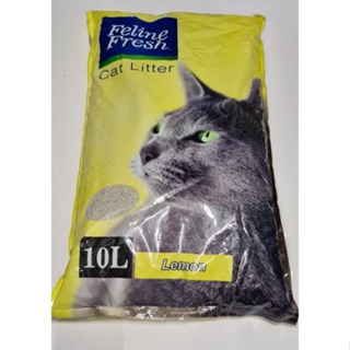 10ltrs.feline fresh cat litter sand lemon flavor