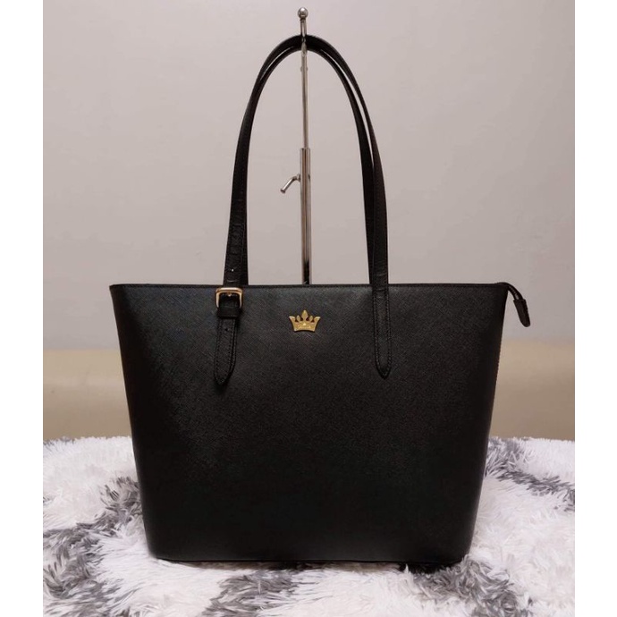 J.estina Tote Bag Ladies Womens Bag Black Medium to Large Size ...