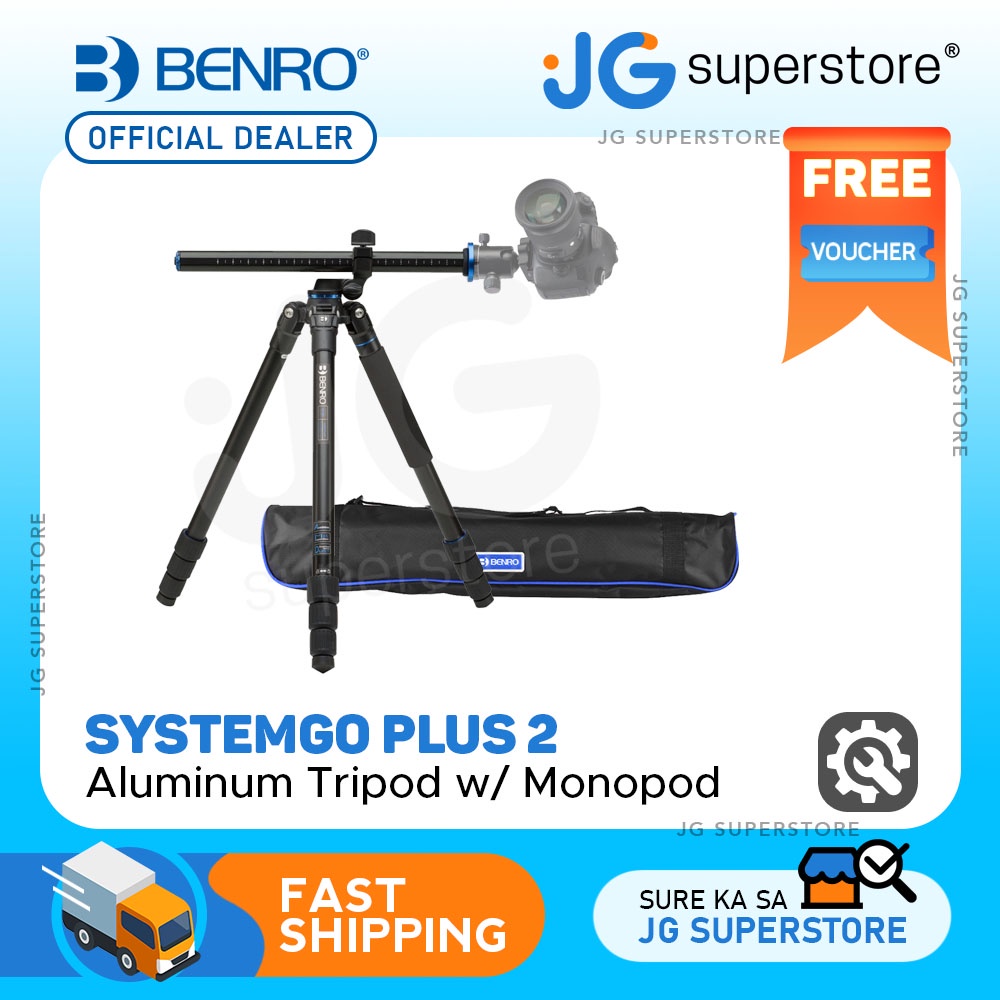Benro FGP28A Tripod SystemGo Plus Series 4Section Aluminum Travel