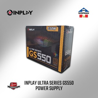 Inplay Ultra GS RGB 550w 650w 750w True Rated Power Supply PSU 80 ...