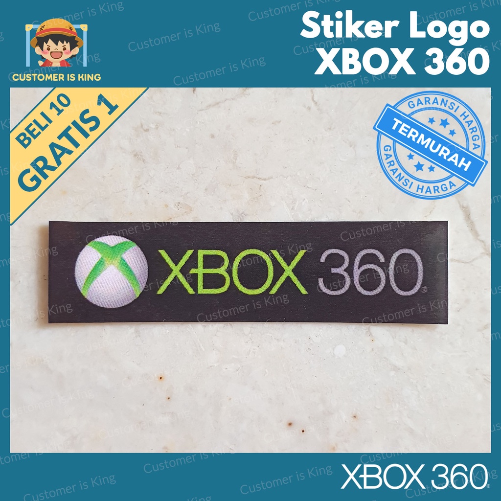 XBOX Buy 10 Free 1 Xbox360 XBOX360 Logo Sticker Sticker Shopee