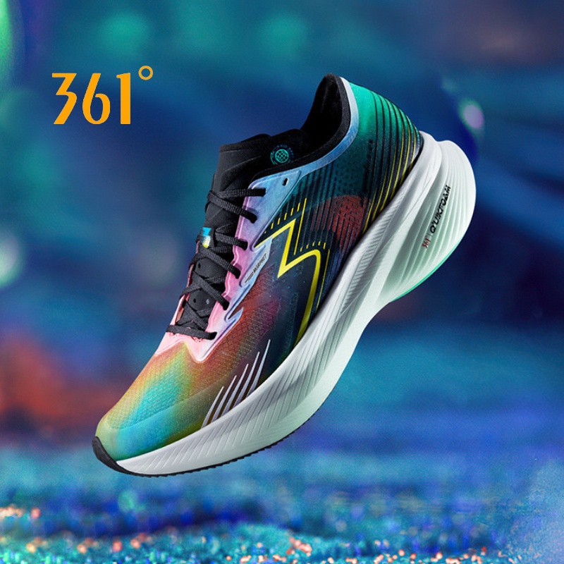 361 Degrees Flame ST PB Carbon Plate Running Shoes Men professional ...