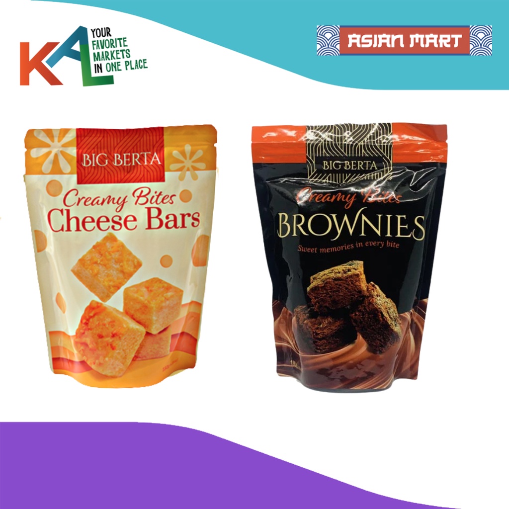 Big Berta 180g (Cheese Bar/ Brownies) Shopee Philippines