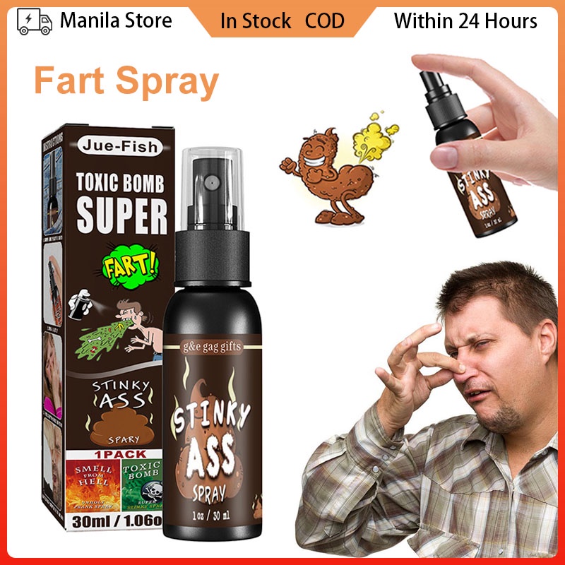 Liquid Fart Gag Prank Joke Spray Smelly Stinky Gags 30ML Fart Spray