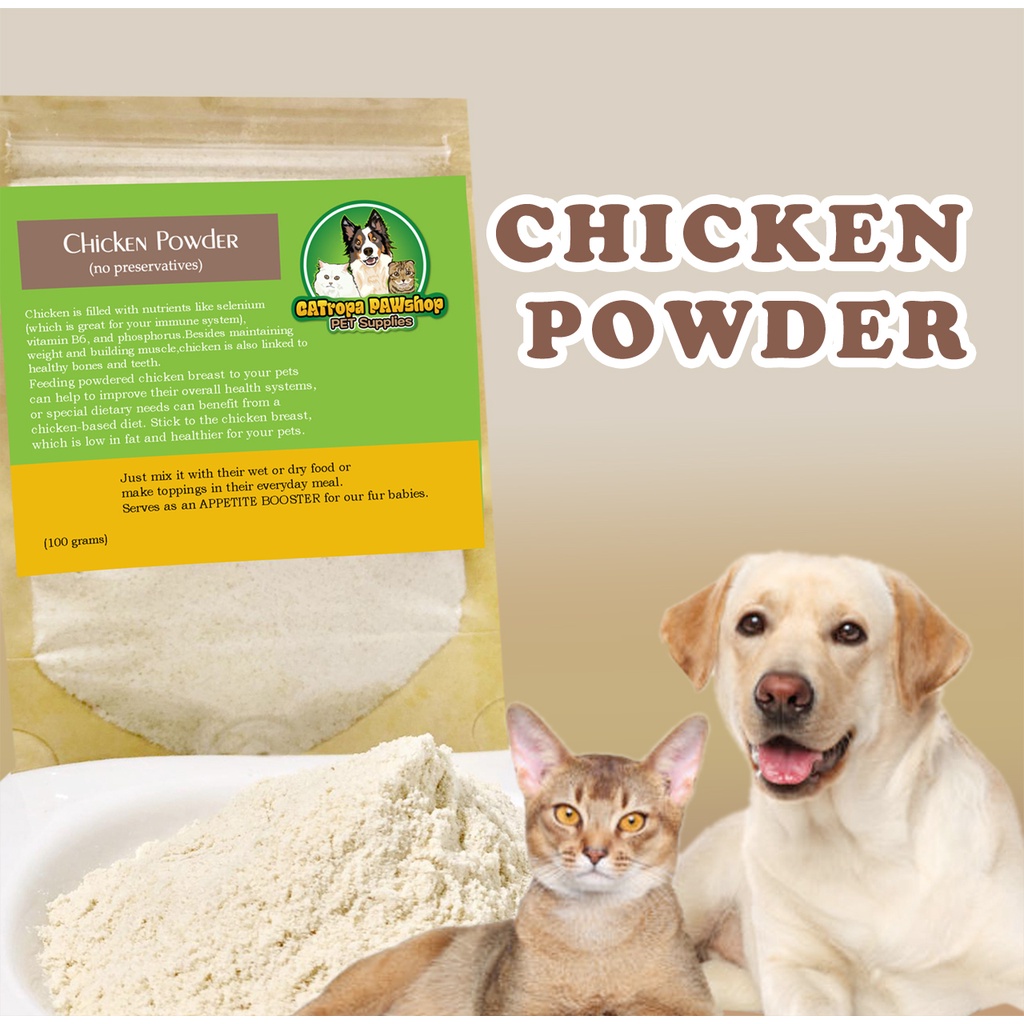 CHICKEN POWDER (appetite booster) FOR CATS & DOGS Shopee Philippines
