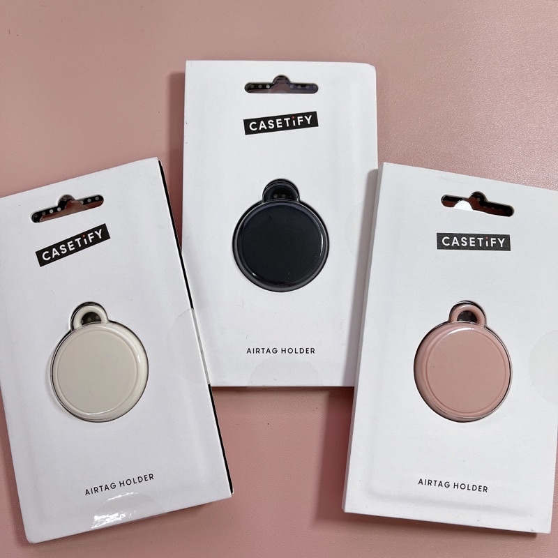 ONHAND CASETiFY AirTag Holder AirTag Case Cover with Keychain