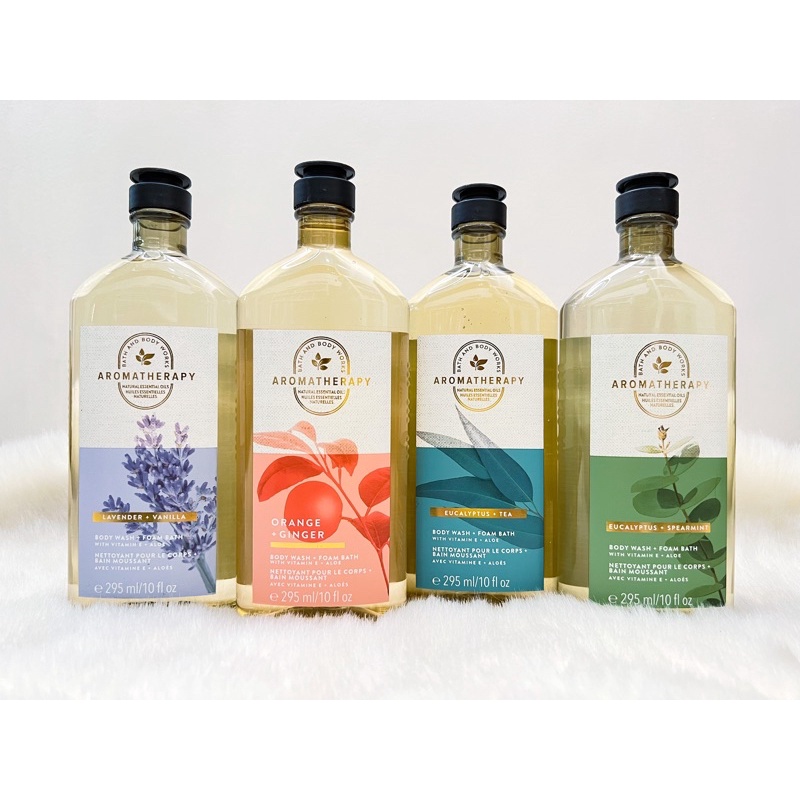 Bath & Body Works Aromatherapy Body Wash & Foam Bath Stress Relief
