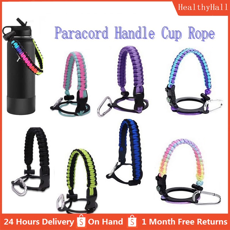 Water Bottle Rope Aquaflask Hydro Flask Tumbler Paracord Handle Rope