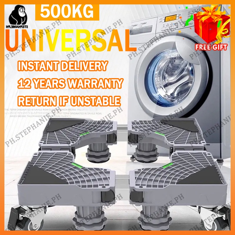 Ref Stand Washing Machine Stand with Wheels 8 Legs 8 Wheels Patungan ng