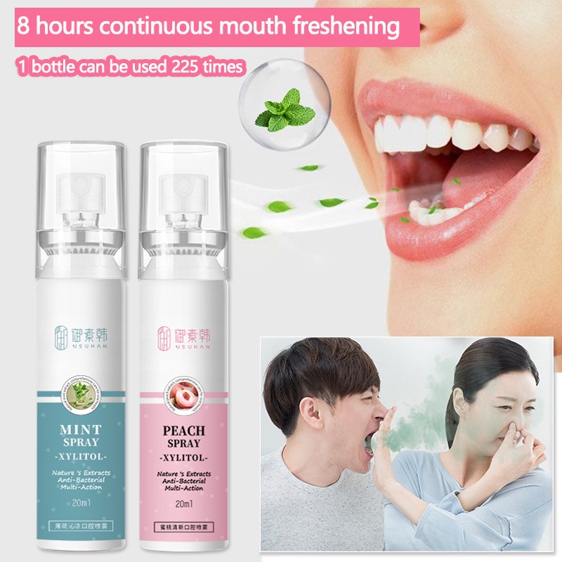 20ml Mouth Spray For Bad Breath Breath Freshener Bad Breath Remover ...