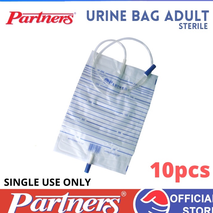 Partners Urine / Drainage Bag (2000 ml) 10 pieces Shopee Philippines