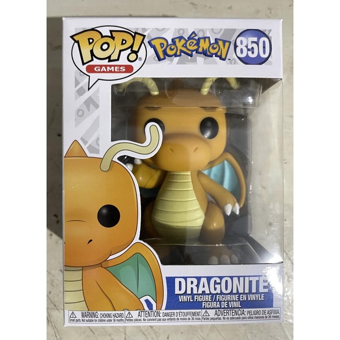 Funko POP! Games: POKEMON - Dragonite / Wood / Dragonair / Dratini ...