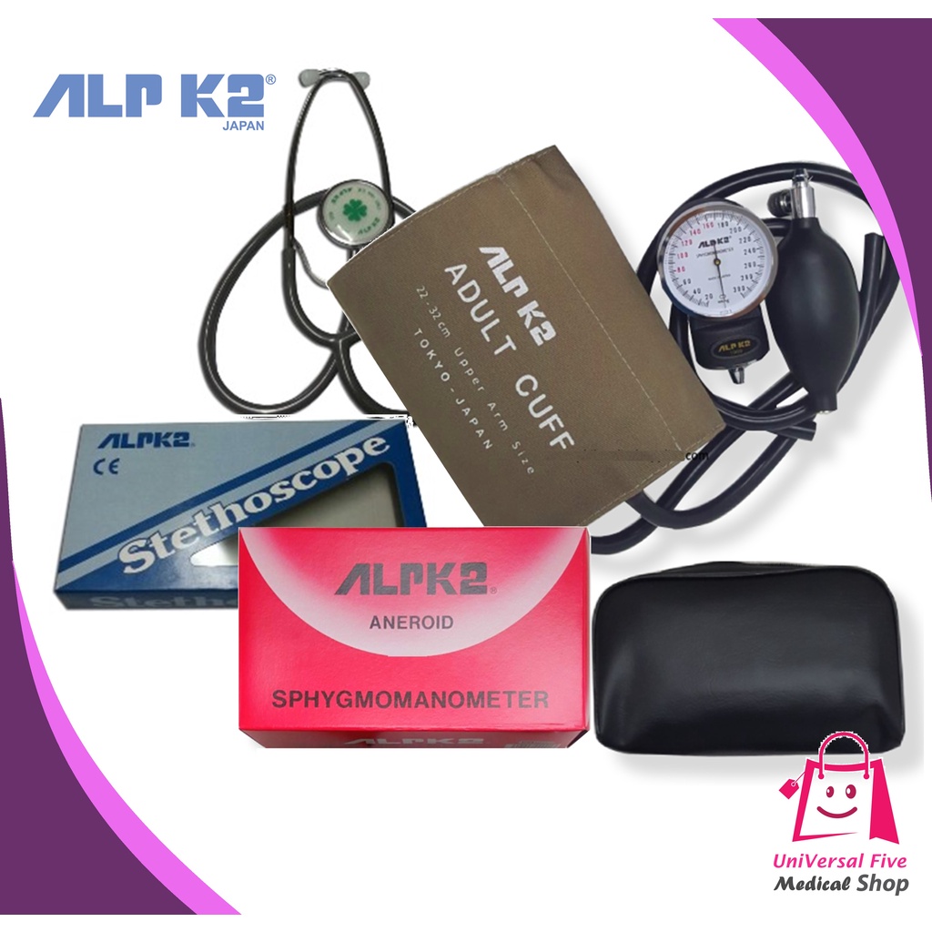 ALPK2 Aneroid Sphygmomanometer Blood Pressure Monitor BP Monitor ALPK2