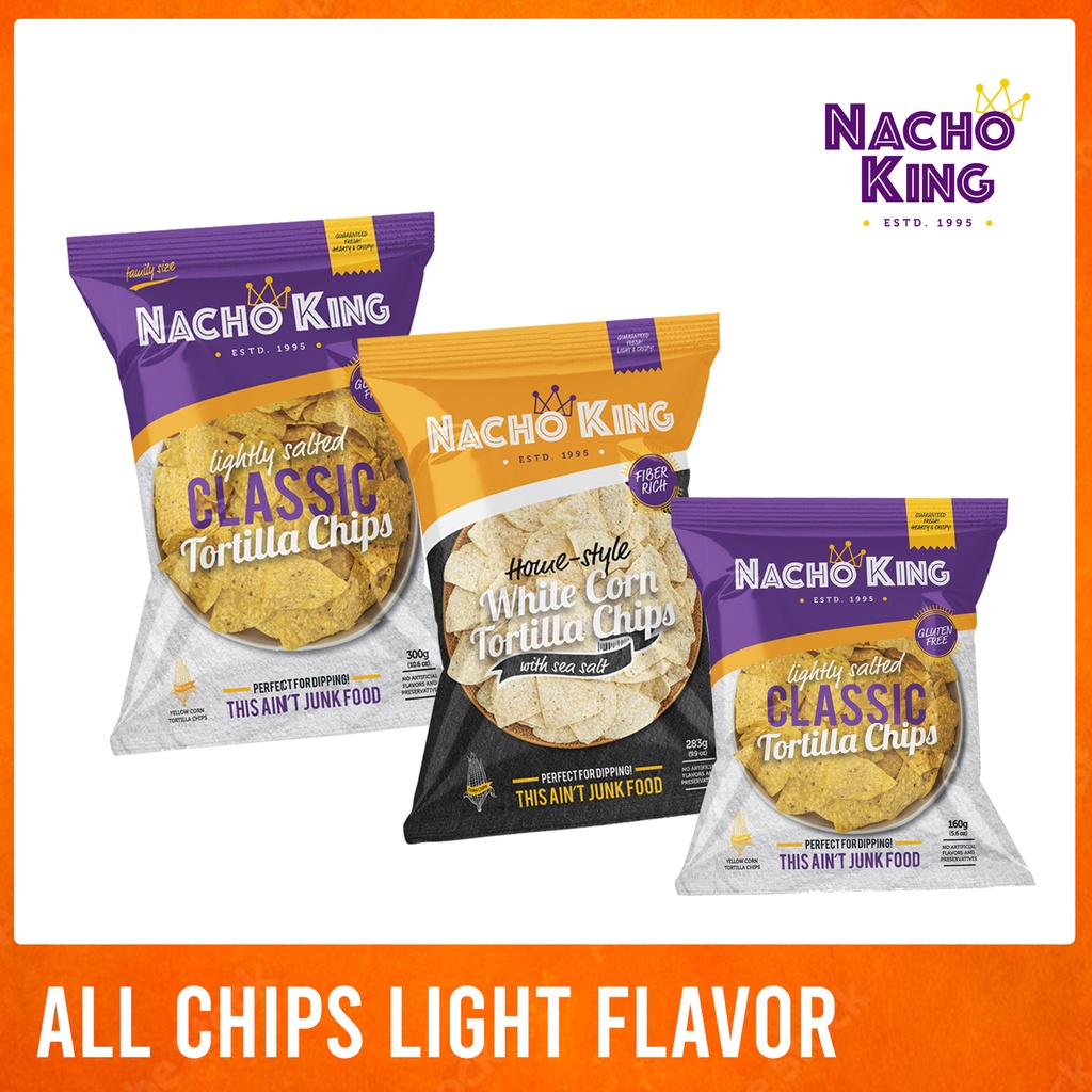 Nacho King All Chips Light Flavor Shopee Philippines