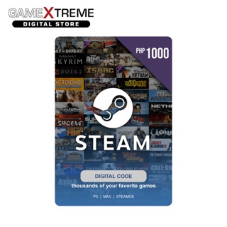 Steam Wallet ₱1000 Digital Gift Card