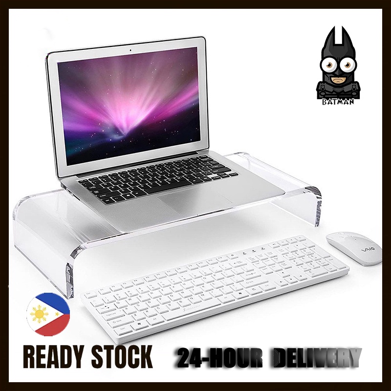 10MM Thickness Clear Acrylic Computer Stand Holder, Acrylic Monitor