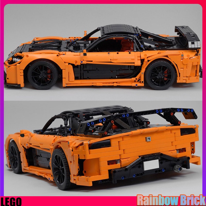 Mazda RX-7 VeilSide Fortune Lego Building Blocks Technic 1:8 MOC-57488 ...