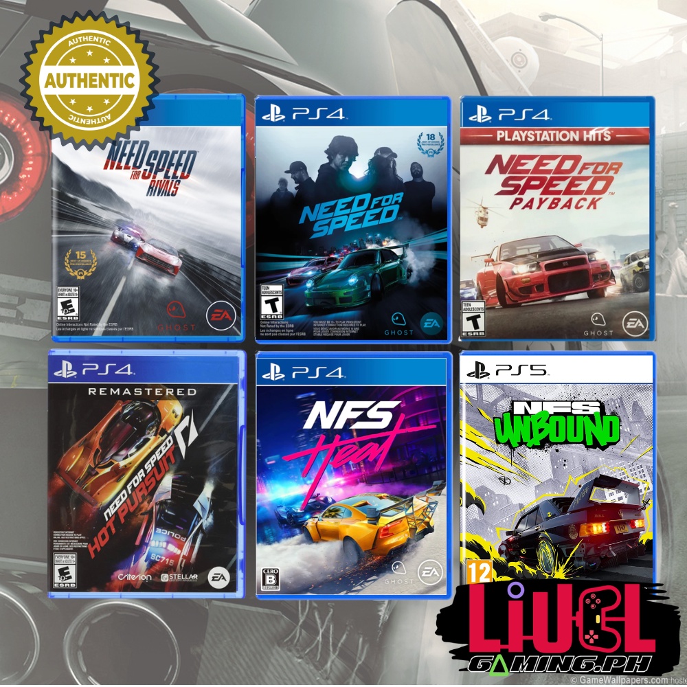 Need for Speed Playstation 4 PS4 Games Used (Good Condition) | Shopee ...