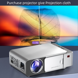 Portable mini projector HD projector, 4k projector TV mobile phone laptop UHD projector projectors