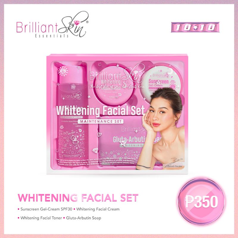 Original Brilliant Whitening Set(New Packaging) | Shopee Philippines