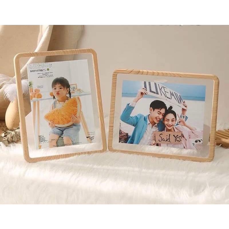 BEAUBOX minimalist wooden style photo frame / stylish and modern home