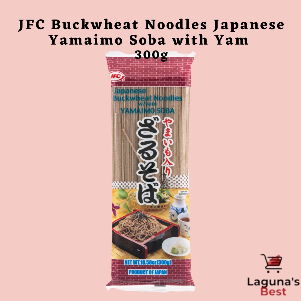 JFC Buckwheat Noodles Japanese Yamaimo Soba with Yam 300g Shopee