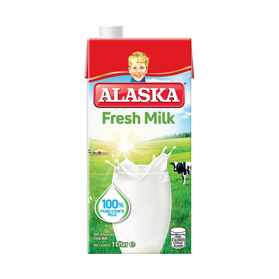 Alaska Fresh Milk Uht Rtd Family 1Liter Shopee Philippines