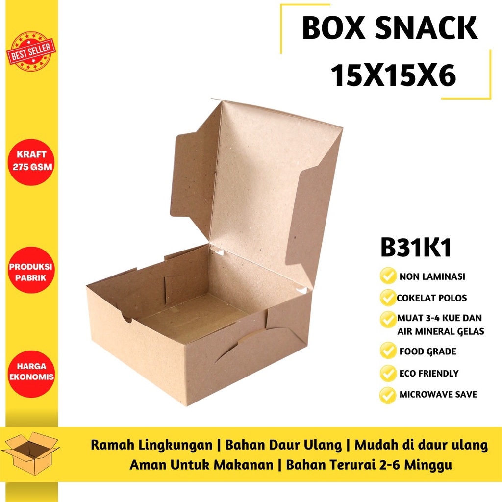 Snack Box Dus Snack Box Snack Dus Bread Box Cake B31K1-15X15X6-Non ...