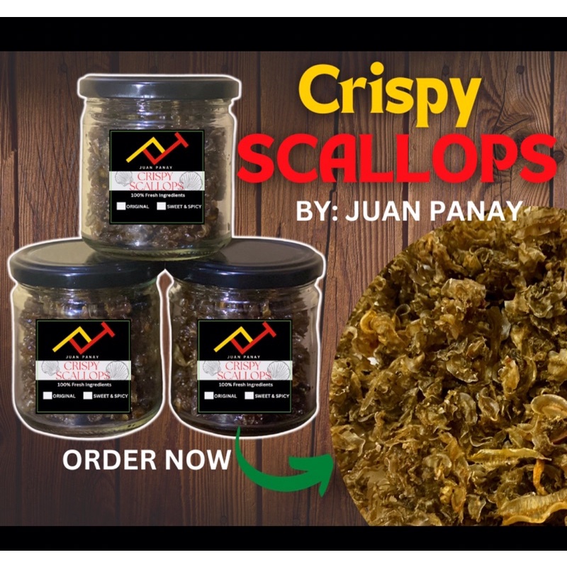 Crispy Scallops from Visayas Shopee Philippines