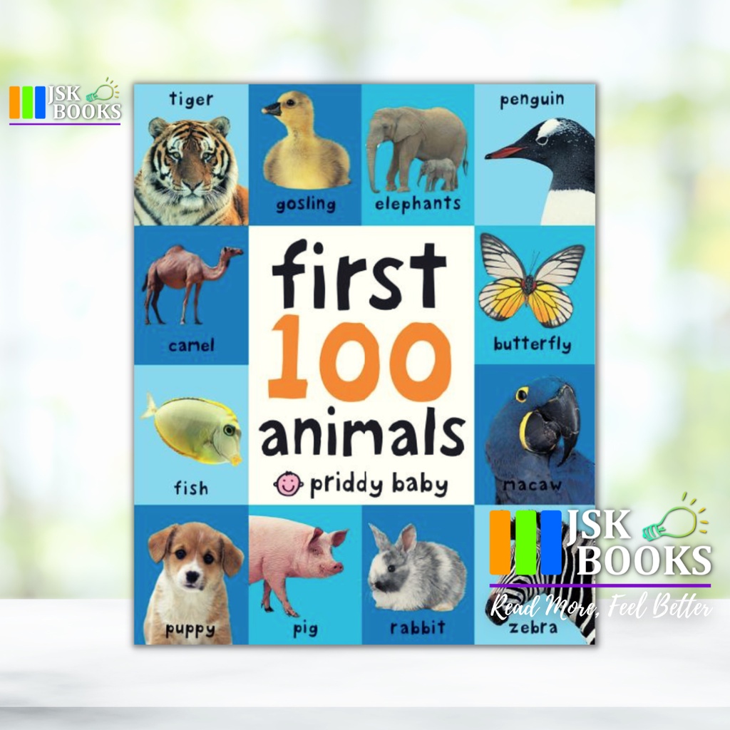 PREMIUM] First 100 Animals ( First 100 ) - Children Nonfiction Books |  Shopee Philippines