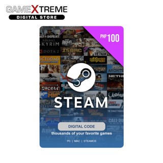 Steam Wallet  ₱100 Digital Gift Card