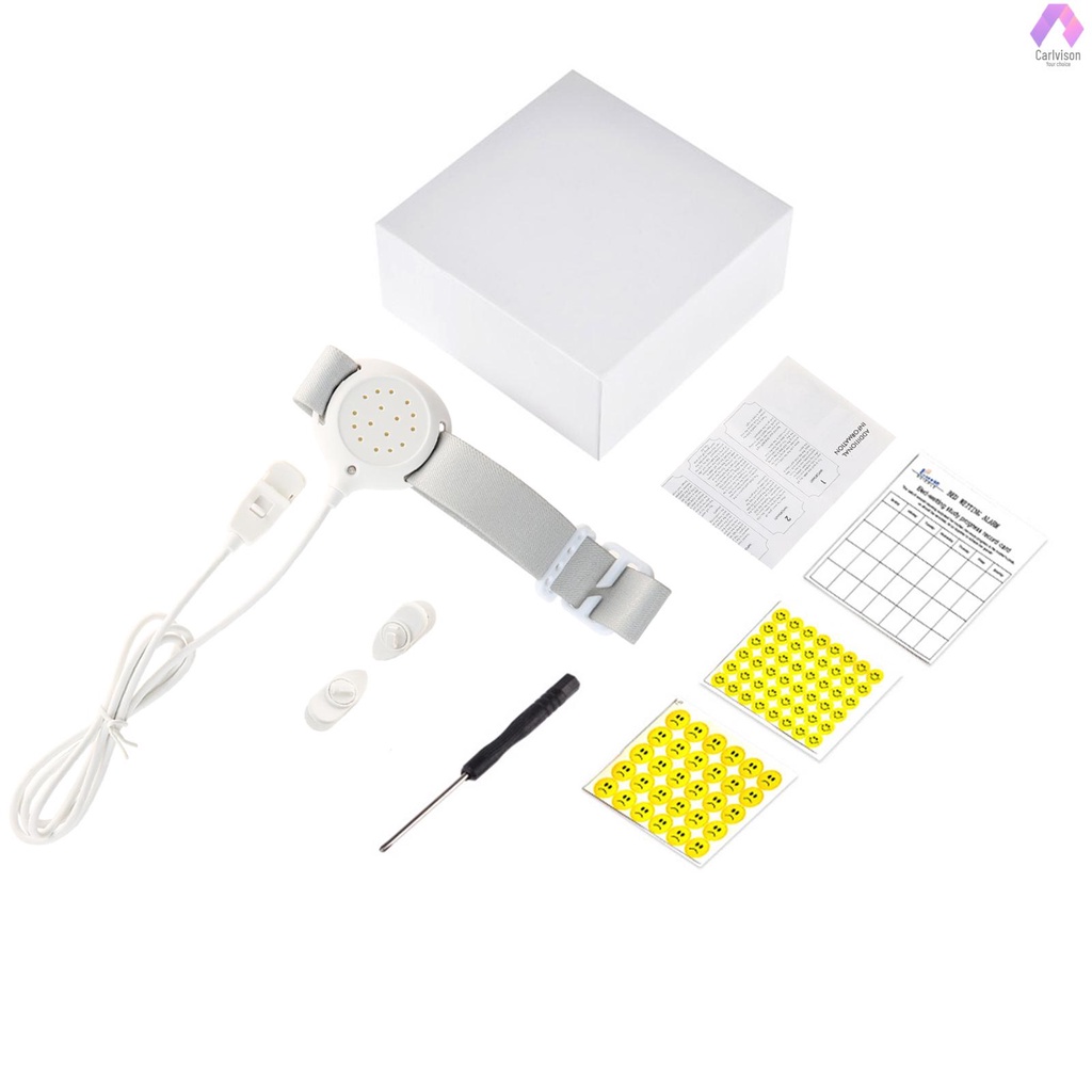 Bedwetting Alarm Arm Wear Enuresis Alarms with Sound Bright Light