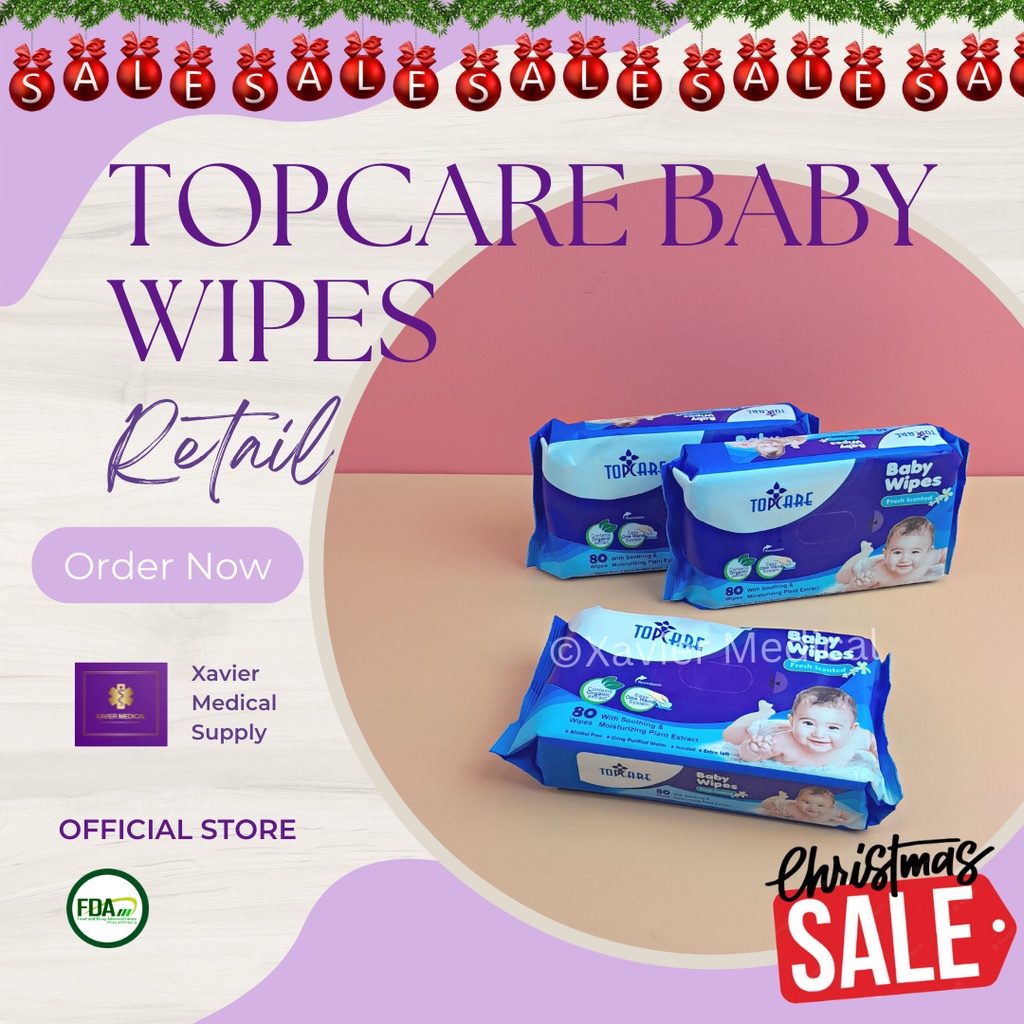 TOPCARE Baby Wipes Retail (Sold per pack) Shopee Philippines