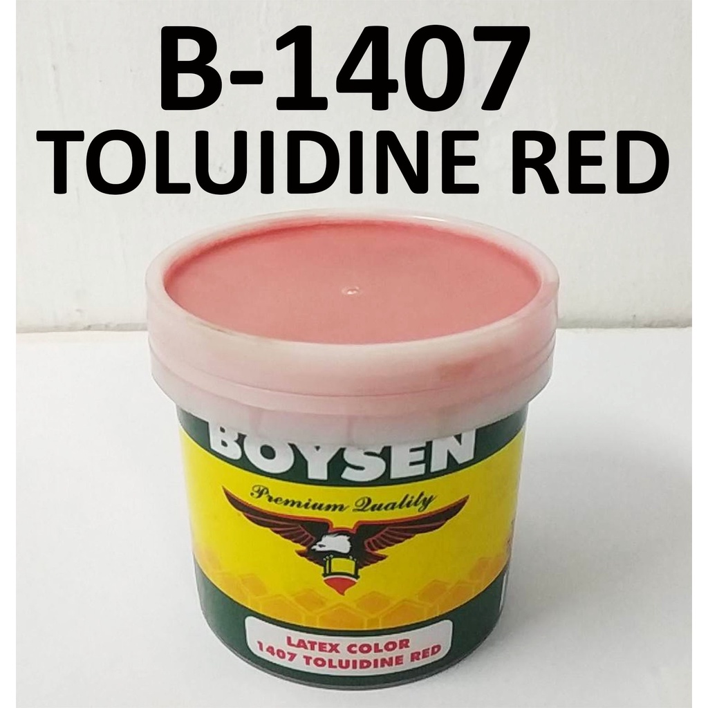 BOYSEN LATEX COLOR TOLUIDINE RED B-1407 ...