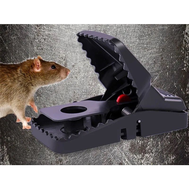 Quick-Snap Mouse Trap Control Rat Killer Reusable Mousetrap Bait Spring ...