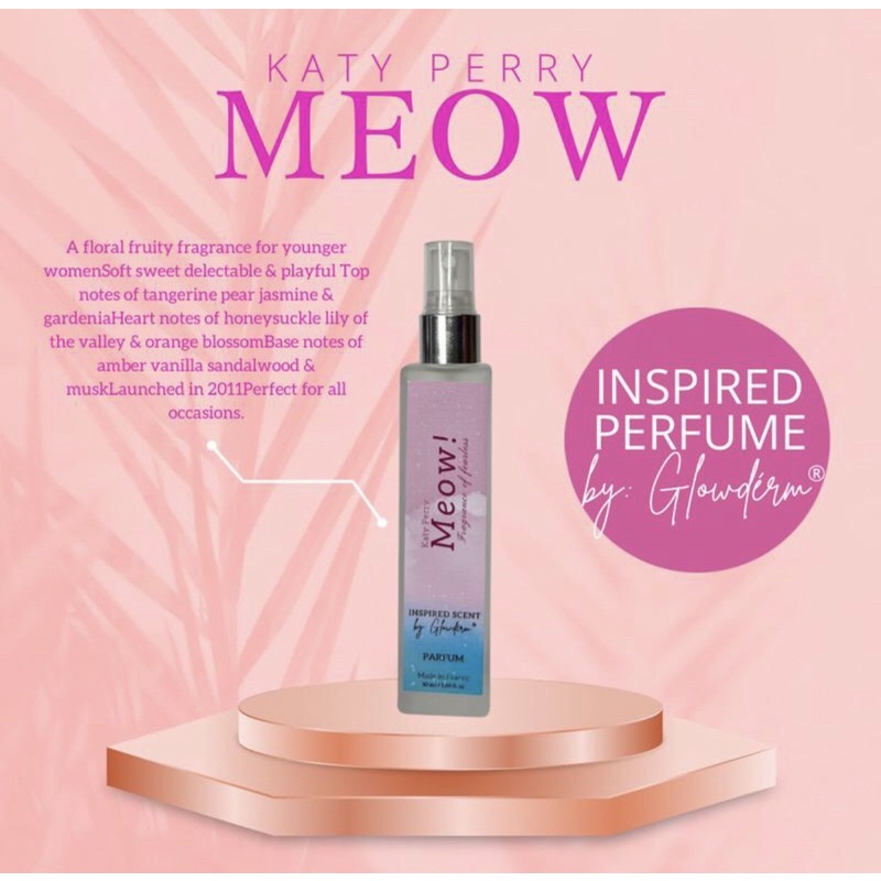Katy Perry Meow Inspired Perfume 50ml (30% oil base) | Shopee Philippines
