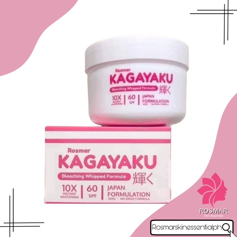 Rosmar Kagayaku Bleaching Whipped Formula 300G Shopee Philippines