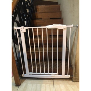 Alodia Baby W75-84cm H79cm gates/ door fence/ safety gates/ child safety gate/ NO DRILL/pet fence/
