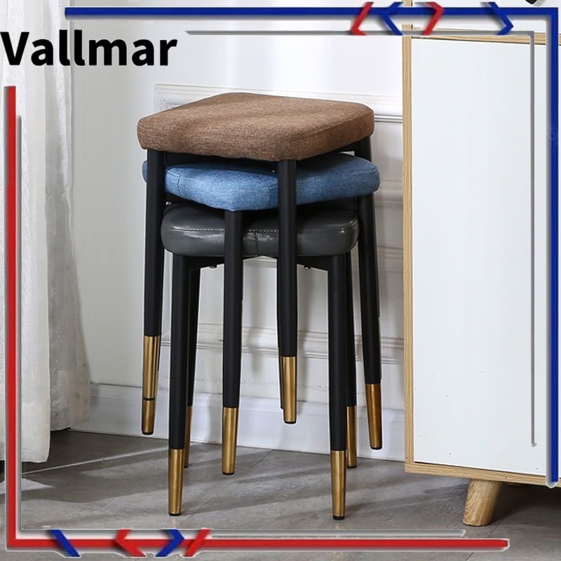 Stools Stackable Home Square Stool Dining Table Chair Dressing Stool Shoe Changing Stool High
