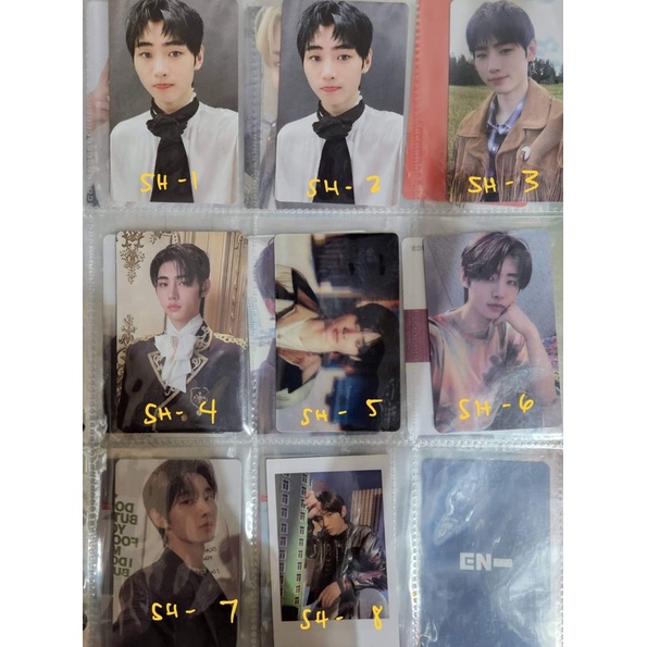 [ON HAND] ENHYPEN PHOTOCARDS (Sunghoon) | Shopee Philippines