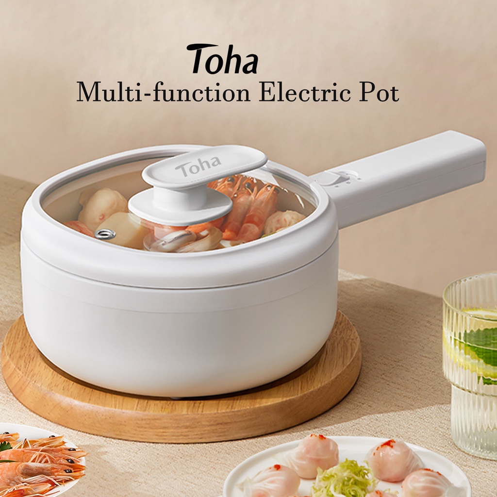 Electric Cooker Hot Pot Toha Multi Purpose Electric Pot Home Ceramic