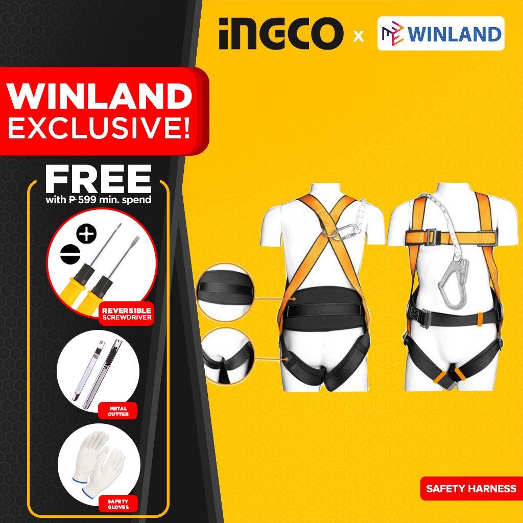 INGCO by Winland High Strength Safety Harness HSH501802 Shopee