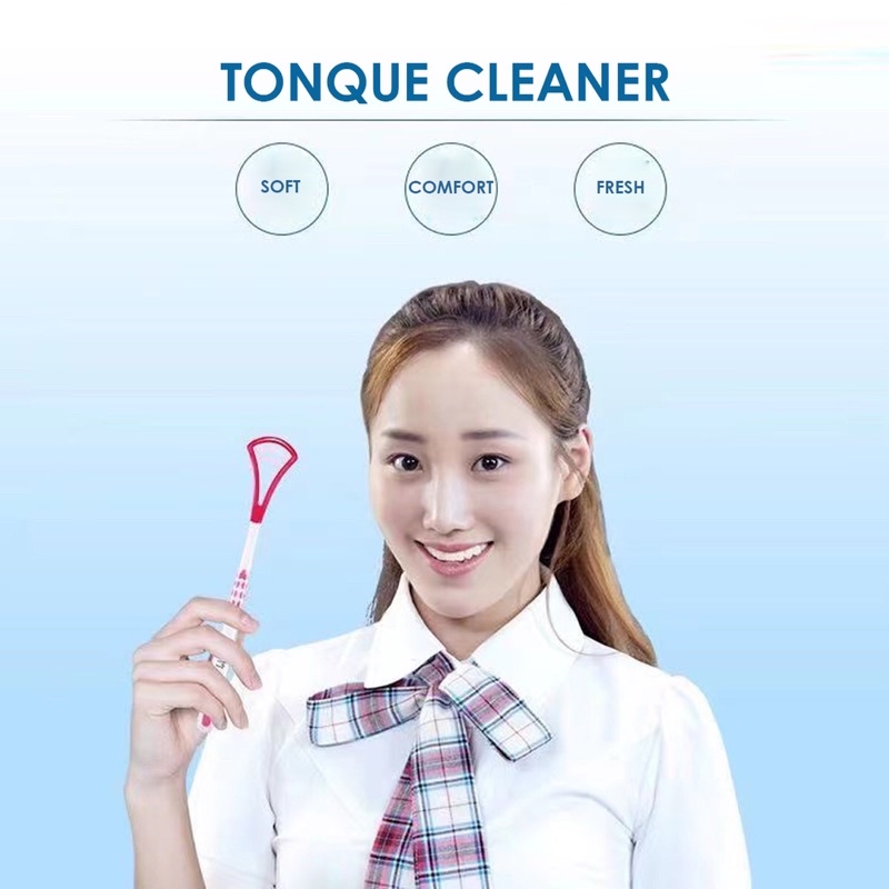 Tongue Scraper / Plastic Tongue Cleaner Oral Hygiene dental care tongue